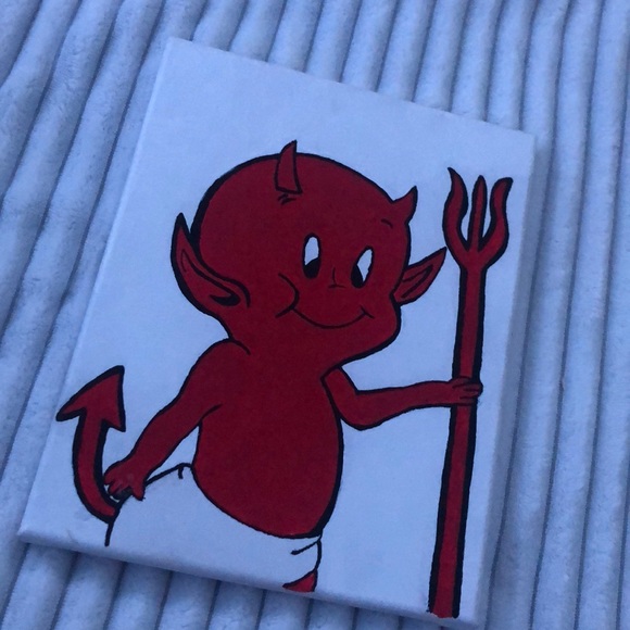 Devil painting - Picture 2 of 2